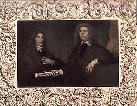 The Earl of Lauderdale (right) and the Earl of Lanark (afterwards 2nd Duke of Hamilton).