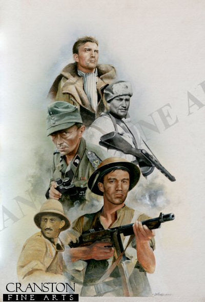 Original art work for the book A Time of War Vol I, The Transgressors by Chris Collingwood.