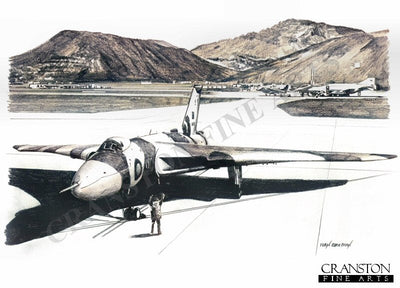 Vulcan at Ascension, 1982 by Ivan Berryman ( PC)