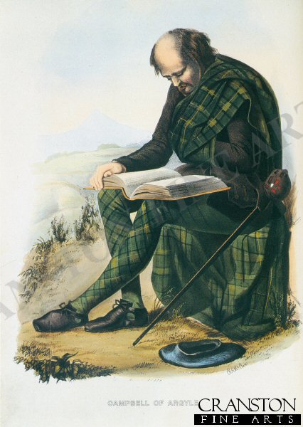 Campbell of Argyle (Clan Card) by R. R. McIan.