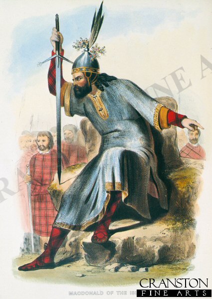 MacDonald of the Isles (Clan Card) by R. R. McIan.