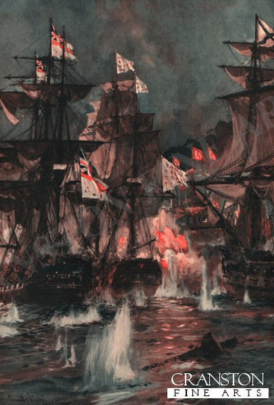 The Battle of Navarino by Charles Dixon