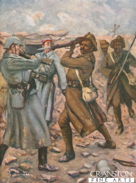 Naik Darwan Singh Negi, The First Indian Soldier to Win The VC by Allan Stewart (P)