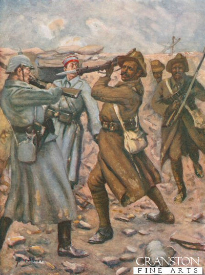 Naik Darwan Singh Negi, The First Indian Soldier to Win The VC by Allan Stewart (P)
