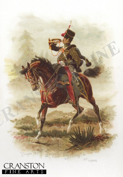 Sounding the Alarm, Crimea 1854 by Harry Payne
