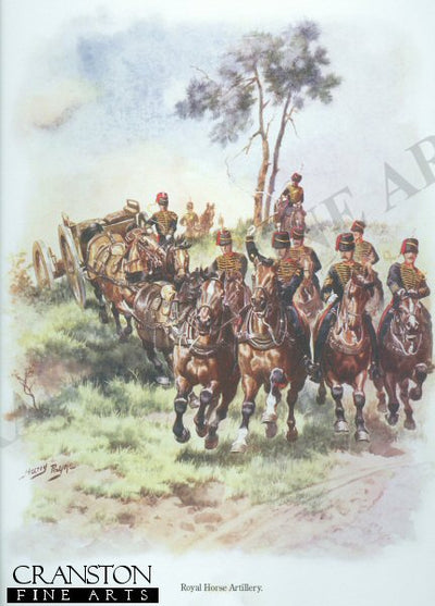 Royal Horse Artillery by Harry Payne (P)