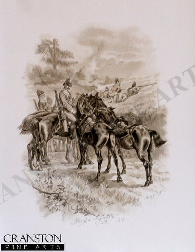 Mounted Infantry 1890 by Harry Payne (P)