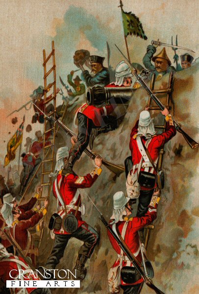 Storming of the Taku Forts, China War, 1860 by Harry Payne