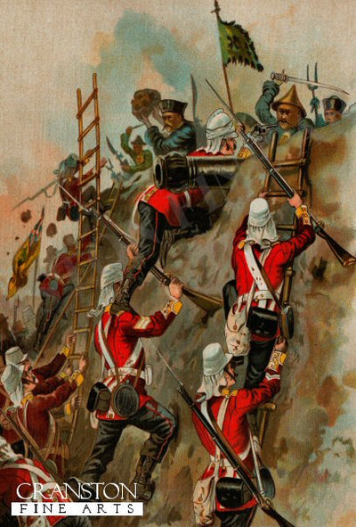 Storming of the Taku Forts, China War, 1860 by Harry Payne