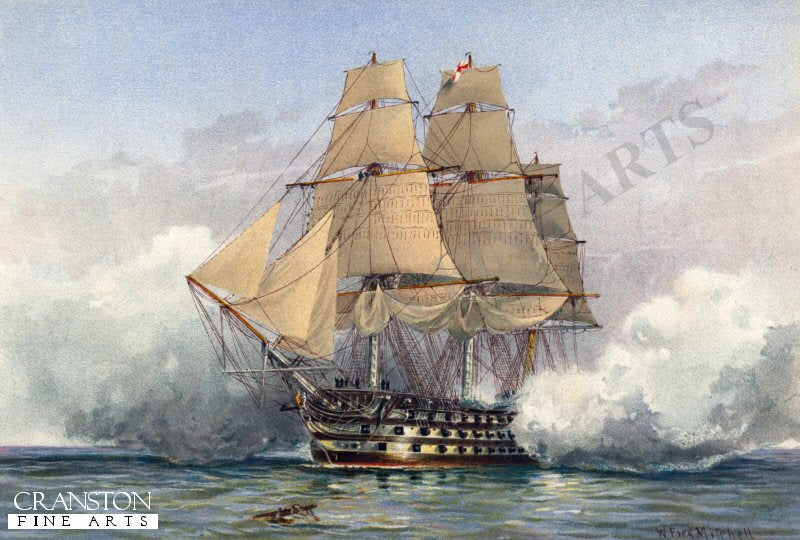 The Victory - Launched 1765 by William Frederick Mitchell