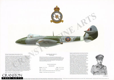 Gloster Meteor Mk F.1 EE227 YQ-Y. by M A Kinnear.