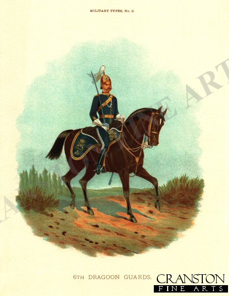 6th Dragoon Guards by Richard Simkin (P)