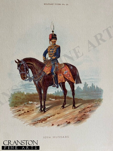 10th Hussars by Richard Simkin (P)