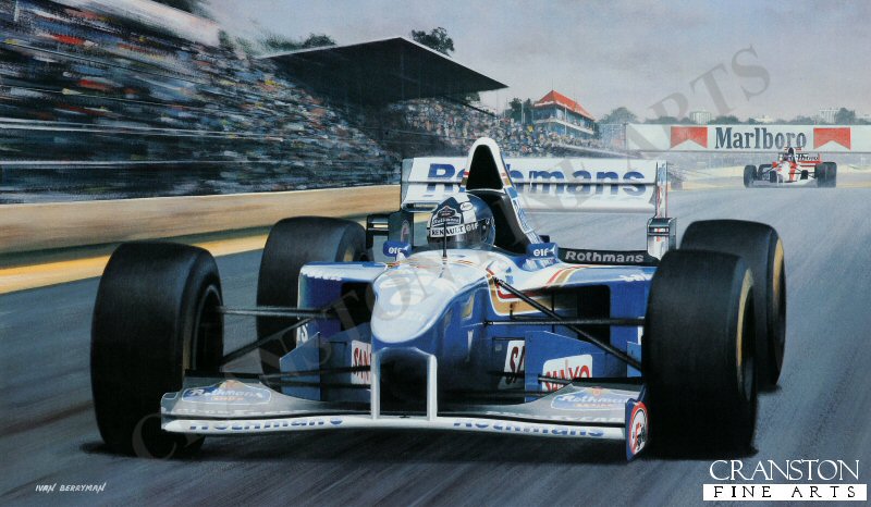 David Coulthard/ Williams FW.17 by Ivan Berryman (GS)