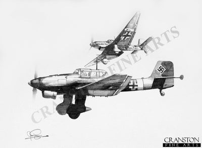 Stuka - Tribute to Hans Rudel by Ivan Berryman.