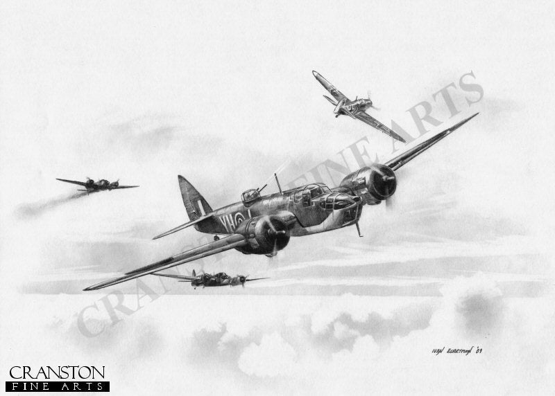Tribute to the Blenheim Crews by Ivan Berryman. (AP)