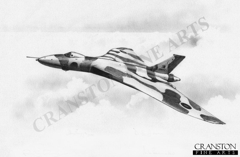 Falklands Vulcan by Ivan Berryman. (AP)