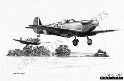 41 Squadron Spitfire by Ivan Berryman. (P)