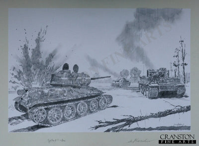Michael Wittmann - Battle of Kursk by Jason Askew. (P)