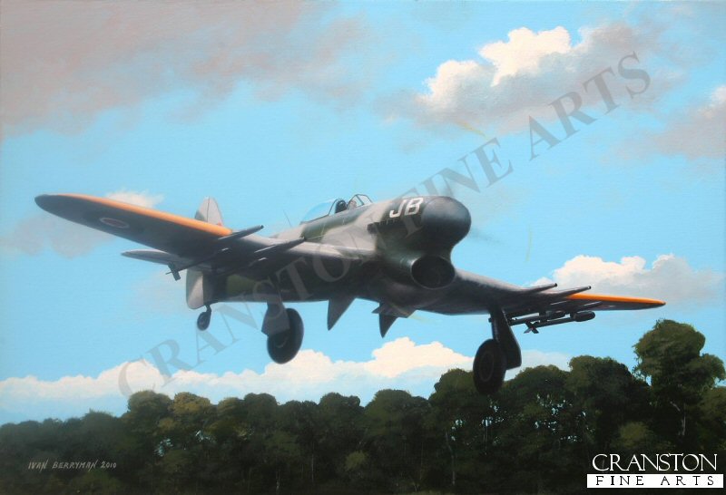 Airborne in JB1 by Ivan Berryman. (GS)