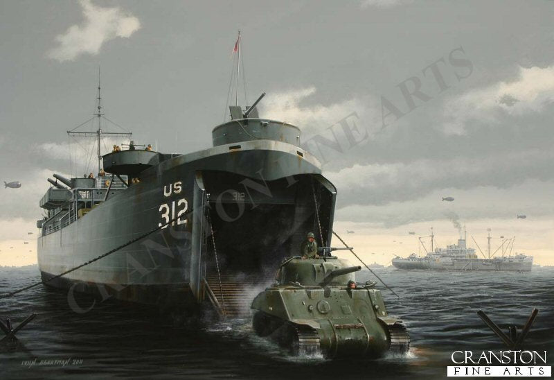 LCT 312 by Ivan Berryman. (AP)