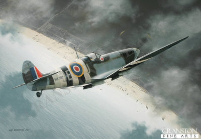 Tribute to Air Vice Marshal James Edgar 'Johnnie' Johnson by Ivan Berryman. (GS)