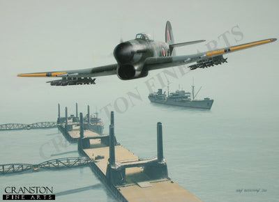 JBII - Hawker Typhoon of Wing Commander J R Baldwin by Ivan Berryman. (PC)