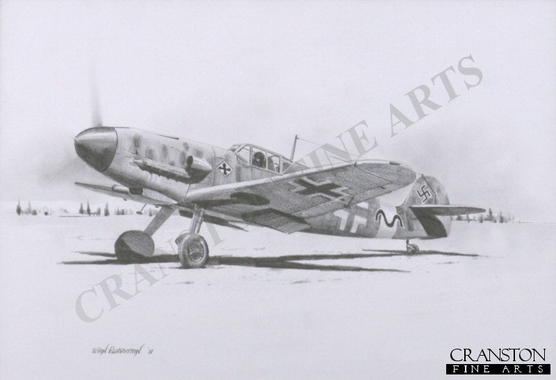 Gunther Rall - Me109 Ace by Ivan Berryman. (B)