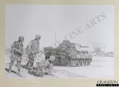 Pather Tank at the Danube Bridgehead by Jason Askew. (P)
