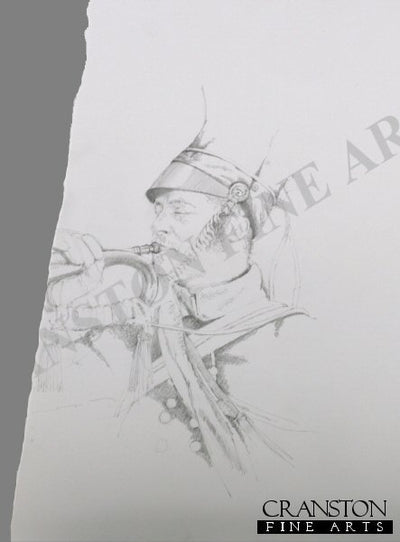 Trumpeter, 17th Lancers by Chris Collingwood. (P)