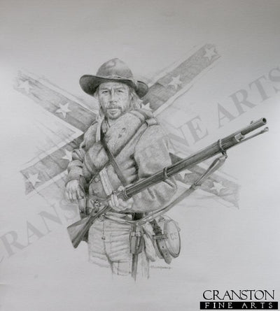 Confederate Infantryman by Chris Collingwood (P)