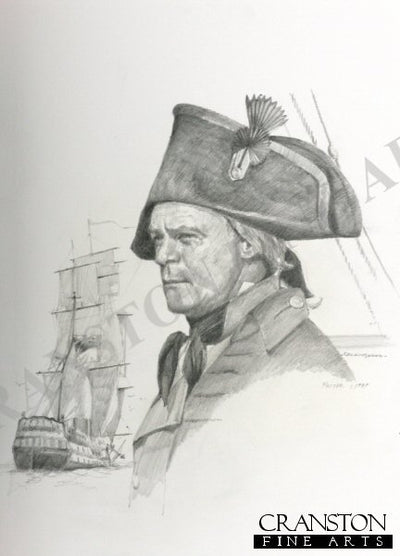 Master of a Royal Naval Frigate c.1797 by Chris Collingwood. (P)