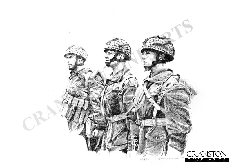 British Paratroopers 1943 by Chris Collingwood. (AP)