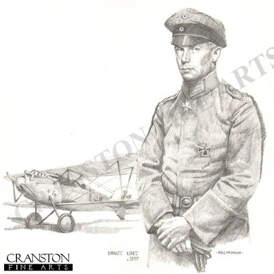 German Ace Ernst Udet c.1917 by Chris Collingwood. (P)