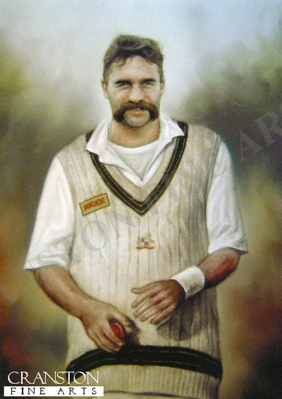 Merv Hughes by Stephen Doig.