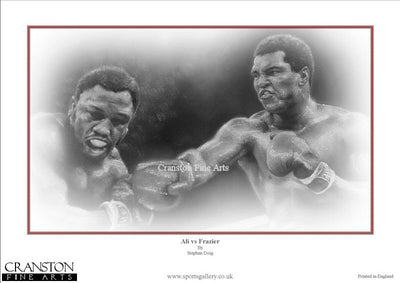 Ali vs Frazier by Stephen Doig.