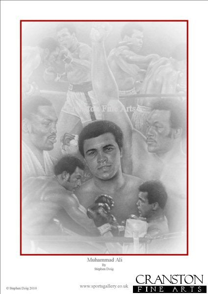 Muhammad Ali by Stephen Doig.