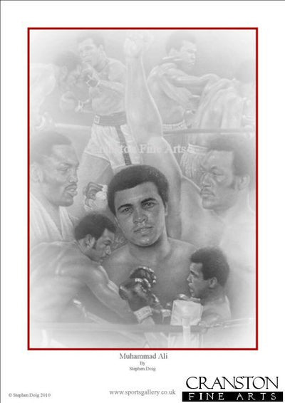 Muhammad Ali by Stephen Doig.