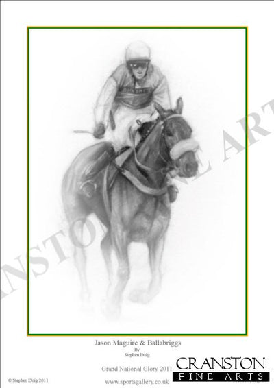 Jason Maguire and Ballabriggs by Stephen Doig.