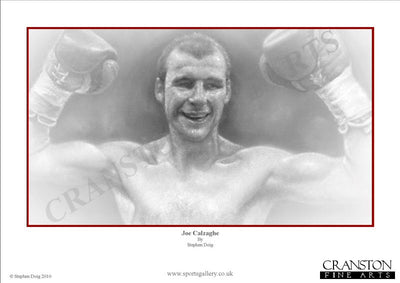Joe Calzaghe - The Pride of Wales by Stephen Doig.