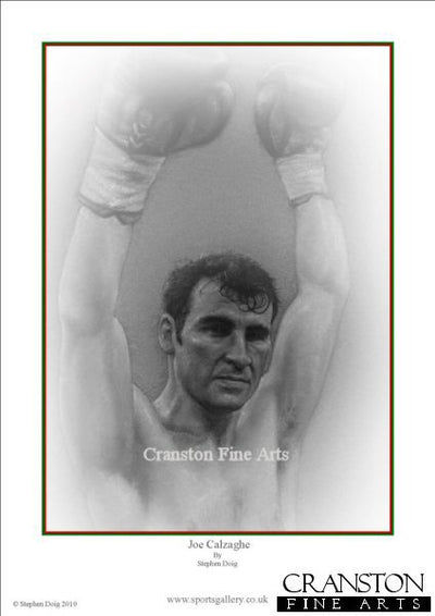 The Italian Dragon - Joe Calzaghe by Stephen Doig.
