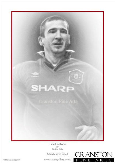 Cantona - Manchester United Legend by Stephen Doig.