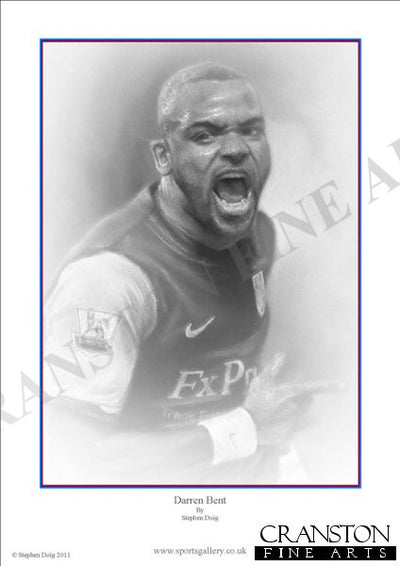 Darren Bent by Stephen Doig.
