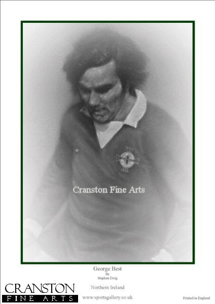 George Best by Stephen Doig.