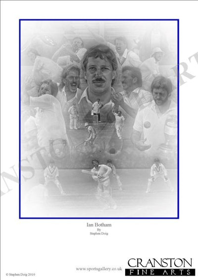 Ian Botham by Stephen Doig.