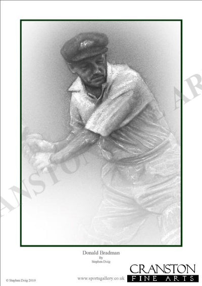 Donald Bradman by Stephen Doig.