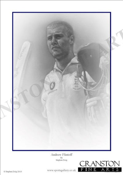 Freddie Flintoff by Stephen Doig.