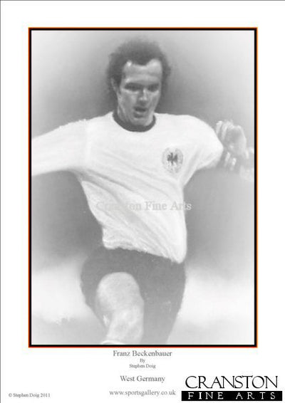 Franz Beckenbauer by Stephen Doig.