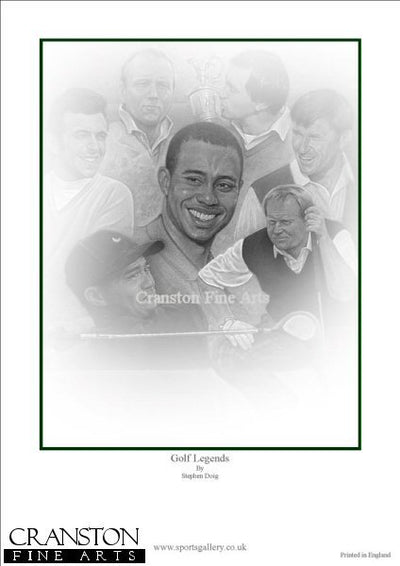 Golf Legends by Stephen Doig.