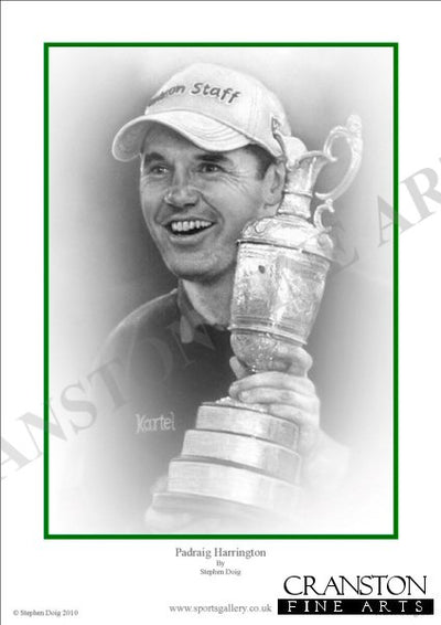 Padraig Harrington by Stephen Doig.